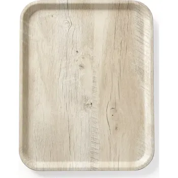 Hendi 508862 Servírovací tác se vzorem dřeva