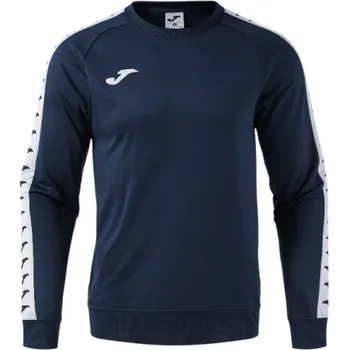 Pánská mikina Mikina JOMA HEROIC, barva tmavě modrá - bílá, velikost 4XS