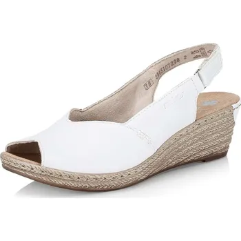 Dámské sandále Dámské sandály RIEKER 62462-80 bílá S6 37