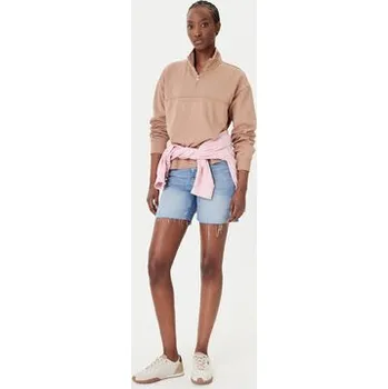 Dámská mikina Roxy Mikina Our Town ERJFT04949 Hnědá Regular Fit XL