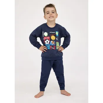 Chlapecké pyžamo Pyžamo Cornette 478/159 Winner dl/r chlapecké Barva: tmavě modrá, Velikost: 86-92
