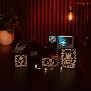 Příslušenství k deskovým hrám Woodneq Abyss - INSERT do hry Varianta: Černá