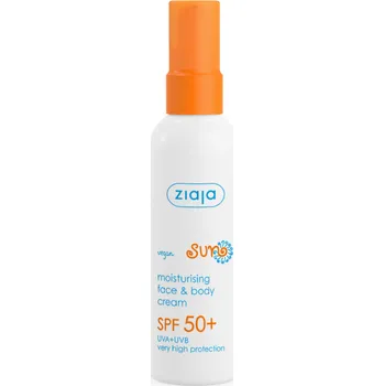 Přípravek na opalování Ziaja sopot sun krém na opalování na obličej a tělo hydratační SPF 50+ 90ml krém na opalování na obličej a tělo hydratační SPF 50+ 90ml