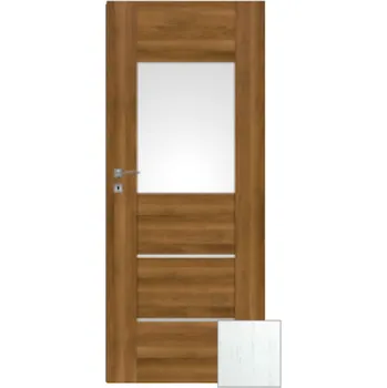 Interiérové dveře Interiérové dveře Naturel Aura levé 90 cm borovice bílá AURA2BB90L