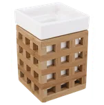 Dóza Optima Libra bílá/bambus LIB27