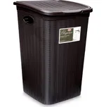 STEFANPLAST Koš na prádlo Elegance 50 l, hnědý