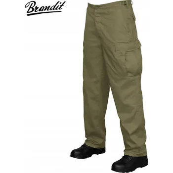 Pánské kalhoty Kapsáče BDU US Ranger BRANDIT Oliv S