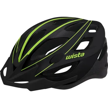 Sport Cyklistická přilba WISTA HardShell černá/zelená L/XL (58-61 cm)