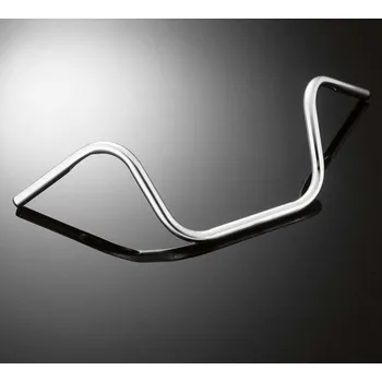 Řídítka Motocyklová řidítka 25mm Highway Hawk Street Low pro motocykly, šířka 82cm, chrom - Chrom