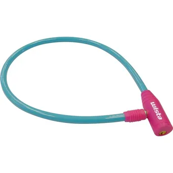 Zámek na kolo Lankový zámek WISTA 650×10 mm&nbsp;– 80021