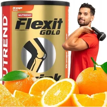 Kloubní výživa Doplněk stravy Nutrend Flexit Gold Drink prášek 400 g pomeranč