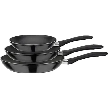 Pánev GSW Sada pánví Nova, 3dílná (černá)