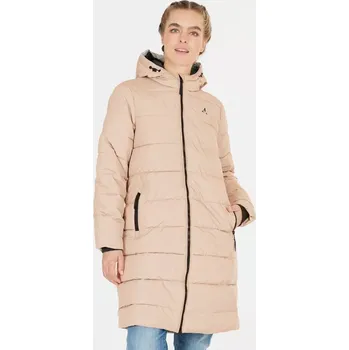 Dámský kabát Dámský zimní kabát Whistler Amaretto W Long Puffer Jacket Whistler krémová 3089485