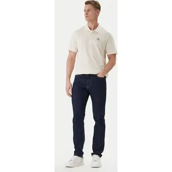 Oblečení a móda Calvin Klein Jeans Jeansy LV04RF757G Tmavomodrá Slim Fit 36_32