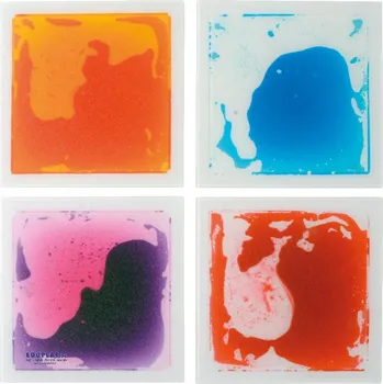 Hračka pro nejmenší Eduplay Senzorické desky malé 20 x 20 cm 4 ks