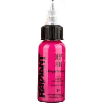 Tetovací barva Radiant Colors USA Radiant Ink Deep Pink 30 ml