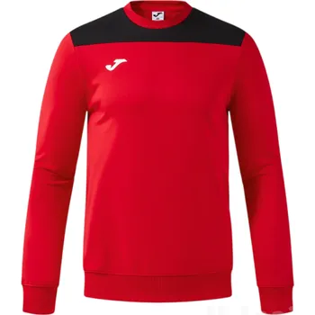 Pánská mikina Mikina JOMA PHOENIX III, barva červená - černá, velikost M