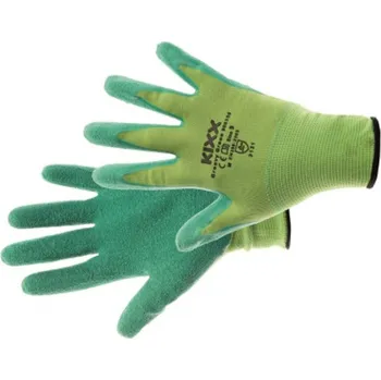 Pracovní oblečení Cerva Rukavice povrstvené KIXX GROOVY GREEN latex 8