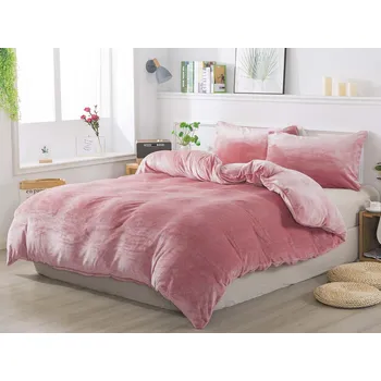 Povlečení XPOSE JORGA Starorůžové 2 díly 140 x 220 cm, 70 x 90 cm zip