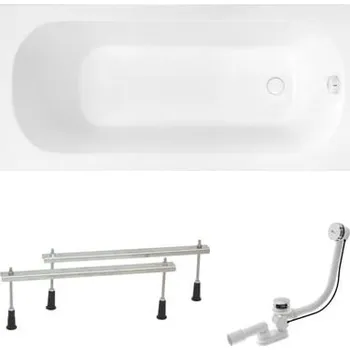 Vana Obdélníková vana SAT Mika 160x70 cm akrylát levá i pravá SATMIKA1600AN