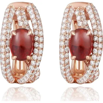 Náušnice Růžové zlato Náušnice