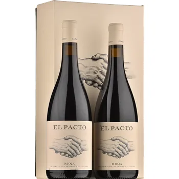 Víno Vintae Hacienda López De Haro Rioja El Pacto 2021 dárkové balení 2 lahve
