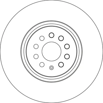 Brzdový kotouč Brzdový kotouč TRW DF6771S