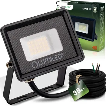 LED reflektor halogen 20W 1800LM 4000K IP65 venkovní lampa