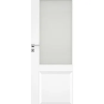 Interiérové dveře Interiérové dveře Naturel Nestra pravé 80 cm bílé NESTRA1180P