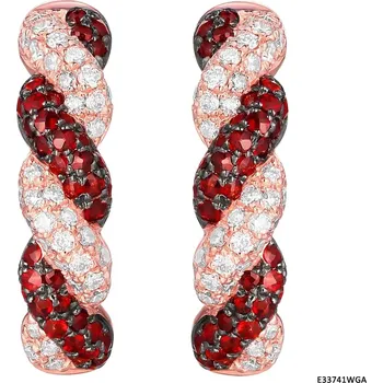 Náušnice Růžové zlato Náušnice