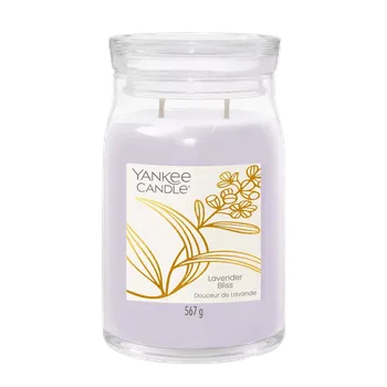 Svíčka Yankee Candle - LAVENDER BLISS, velká