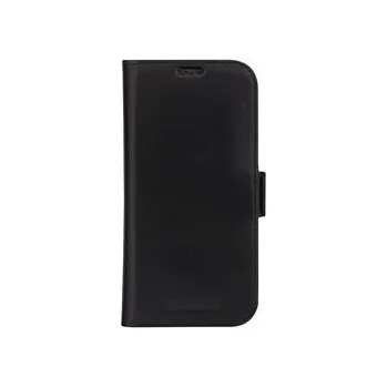 Náhradní díl pro mobilní telefon dbramante1928 durable full grain leather Copenhagen Folio case for Apple iPhone 15 Pro Black CO61GTBL1858