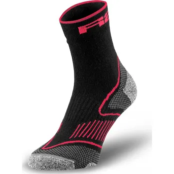 Pánské ponožky Ponožky R2 Merino Challenge black/red M