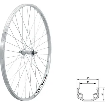 Zapletené kolo Zapletené kolo Kellys Cross1 622 přední matice