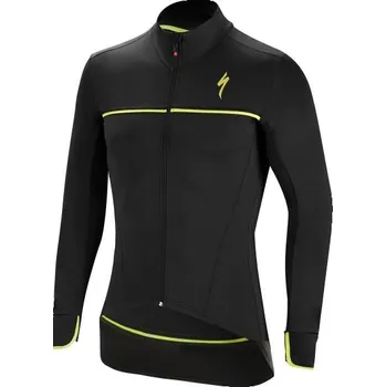 Cyklistická bunda Zimní cyklistická bunda Specialized Element SL Elite Race blk/neon yel 2019 - doprava zdarma