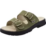 Pánské zdravotní pantofle kožené SANTÉ 517-98 zelená vel. 44