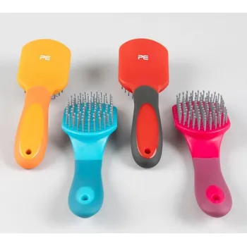 Čištění pro koně Kartáč na hřívu Premier Equine Barva: červená