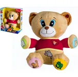 Teddies Medvěd Tedík česky mluvící plyš 30cm na baterie