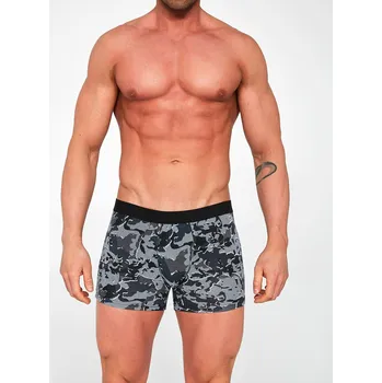 Boxerky Cornette Military 296/01 S-XXL Barva: grafit, Velikost: XL