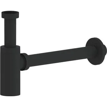 Umyvadlo Umyvadlový sifon SAT Project 5/4 DN32 černá mat plast SATSIFMPLB