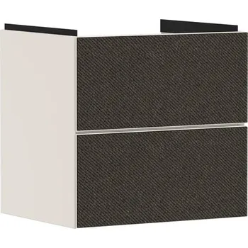 Koupelnový nábytek Skříňka pod umyvadlo bez umyvadla Hansgrohe Xevolos E 58x57,5x47,5 cm písková matná béžová mat 54176660