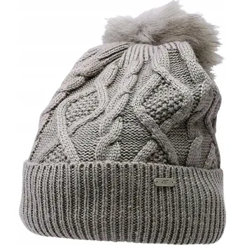 Čepice 4F zimní čepice beanie zelená, velikost S