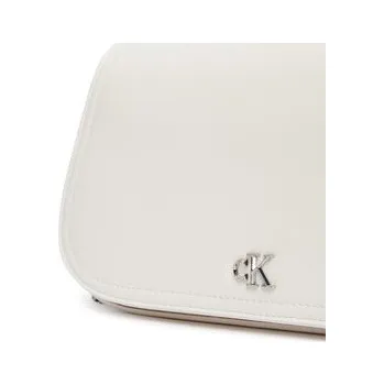 Kabelka Kabelka Calvin Klein Ck Curved Wallet On Chain LV04F1153G Bílá OS