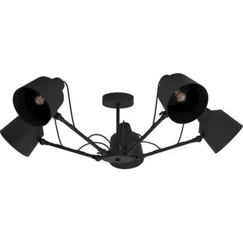 Osvětlení Stropní osvětlení Eglo BASURTU černá 99667