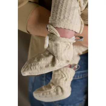 Kojenecké oblečení LODGER Slipper Seersucker Birch Velikost (od výrobce): 0 - 3 m.