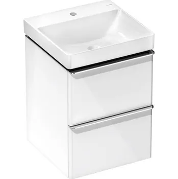 Koupelnový nábytek Skříňka s umyvadlem Hansgrohe Xelu Q 50x69,5x48 cm bílá lesklá 54368000