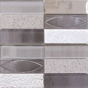 Obklad Skleněná mozaika Mosavit Geo gris 30x30 cm mat / lesk GEOGR