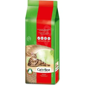 Podestýlka pro kočku JRS Cats Best ORIGINAL (ÖKO PLUS) 40 L / 17,2 kg