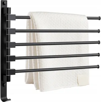 Věšák Věšák s pohyblivým ramenem na kolíčky Gockowiak černý