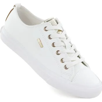 Dámská běžecká obuv Dámské nízké tenisky z eko kůže bílé Big Star RR274748 37